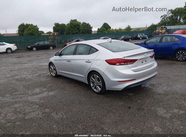 5NPD84LF8HH041413 2017 HYUNDAI ELANTRA Silver Задня ліва чверть