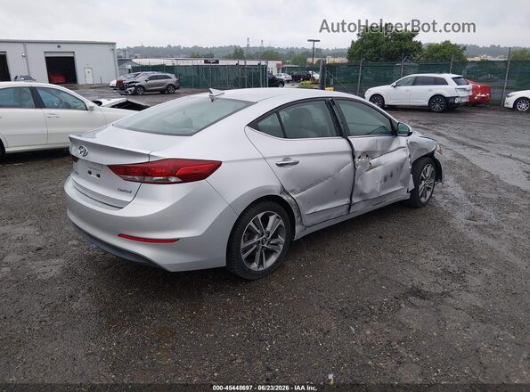 5NPD84LF8HH041413 2017 HYUNDAI ELANTRA Silver Задня права чверть