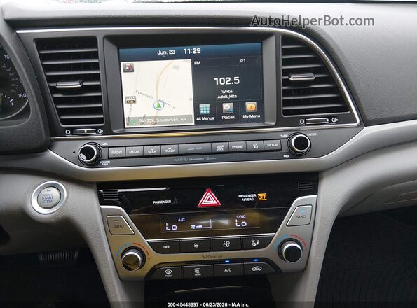 5NPD84LF8HH041413 2017 HYUNDAI ELANTRA Silver 