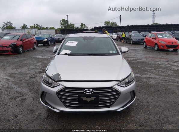 5NPD84LF8HH041413 2017 HYUNDAI ELANTRA Silver Вид щитка приладів