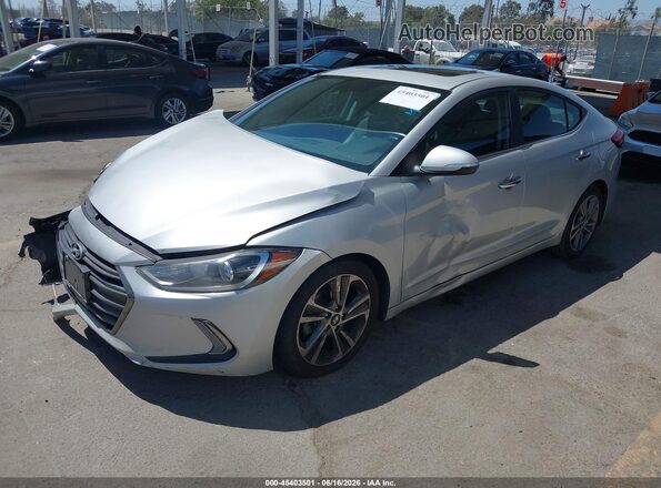 5NPD84LF8HH065050 2017 HYUNDAI ELANTRA Silver Przód lewy