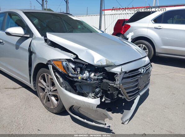 5NPD84LF8HH065050 2017 HYUNDAI ELANTRA Silver Widok z przodu