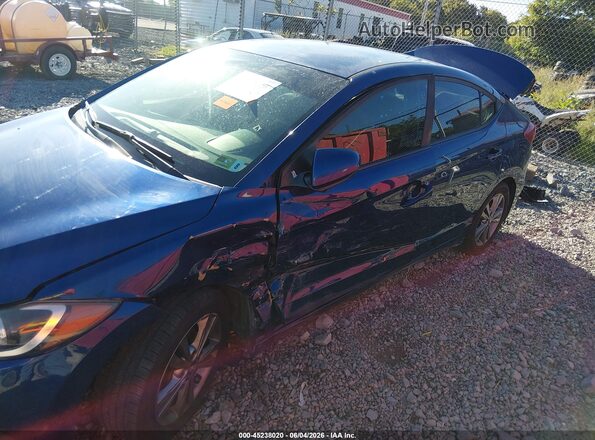 5NPD84LF8HH092295 2017 HYUNDAI ELANTRA Blue Vista frontal