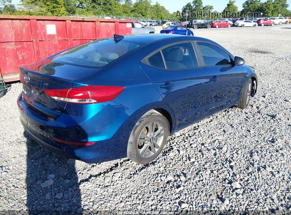 5NPD84LF8HH092295 2017 HYUNDAI ELANTRA Blue Trasero derecho