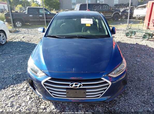 5NPD84LF8HH092295 2017 HYUNDAI ELANTRA Blue Vista interior trasera