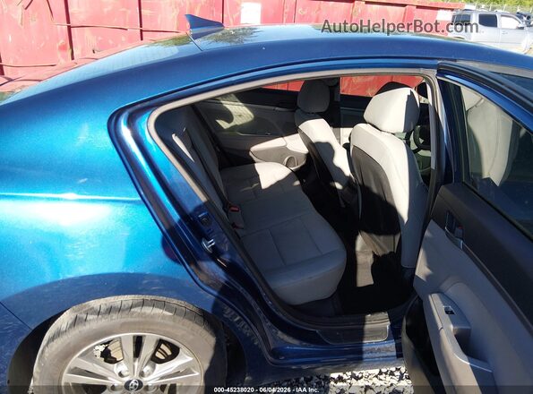 5NPD84LF8HH092295 2017 HYUNDAI ELANTRA Blue Vista de la etiqueta del VIN