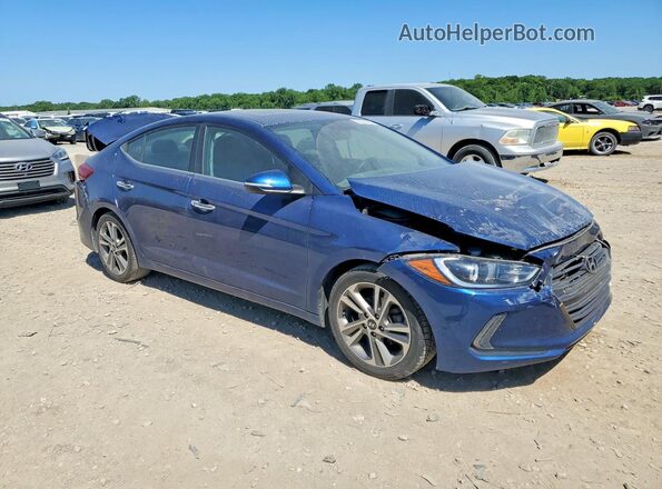 5NPD84LF8HH092622 2017 HYUNDAI ELANTRA Blue Առջևի աջ