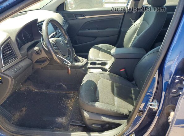 5NPD84LF8HH092622 2017 HYUNDAI ELANTRA Blue Սալոնի դիմացի տեսք