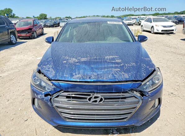 5NPD84LF8HH092622 2017 HYUNDAI ELANTRA Blue Դիմացի տեսք