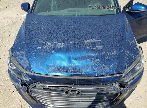 5NPD84LF8HH092622 2017 HYUNDAI ELANTRA Blue Սալոնի հետևի տեսք
