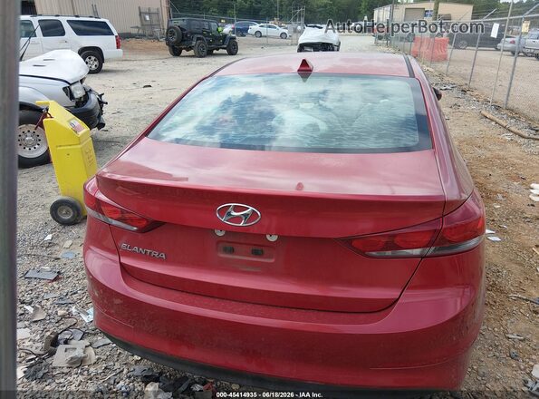 5NPD84LF8HH111024 2017 HYUNDAI ELANTRA Red 