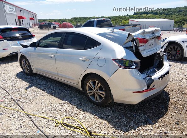 5NPD84LF8HH155251 2017 HYUNDAI ELANTRA Серебряный Задняя левая четверть