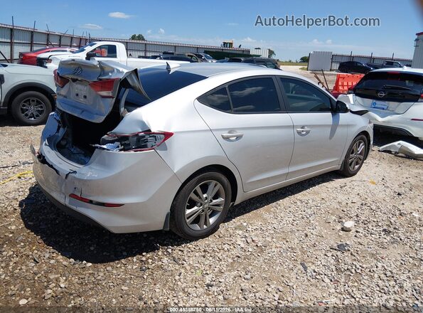 5NPD84LF8HH155251 2017 HYUNDAI ELANTRA Серебряный Задняя правая четверть