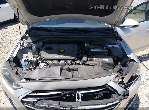 5NPD84LF8HH155251 2017 HYUNDAI ELANTRA Серебряный Вид сзади