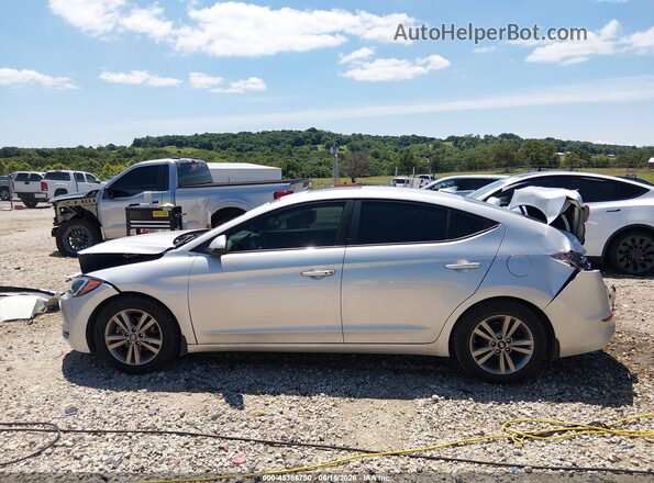 5NPD84LF8HH155251 2017 HYUNDAI ELANTRA Серебряный Панорамный вид салона 360°