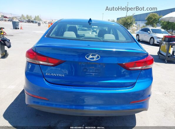 5NPD84LF8HH172437 2017 HYUNDAI ELANTRA Blue 