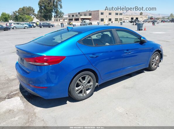 5NPD84LF8HH172437 2017 HYUNDAI ELANTRA Blue Հետևի աջ