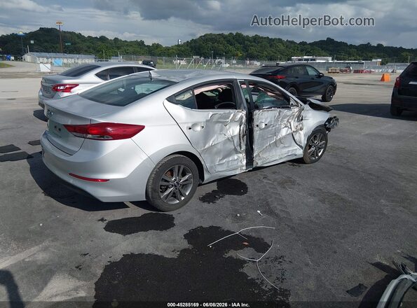 5NPD84LF8JH273662 2018 HYUNDAI ELANTRA Silver Հետևի աջ