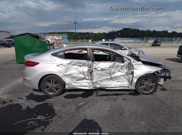 5NPD84LF8JH273662 2018 HYUNDAI ELANTRA Silver Սալոնի 360 աստիճան տեսք