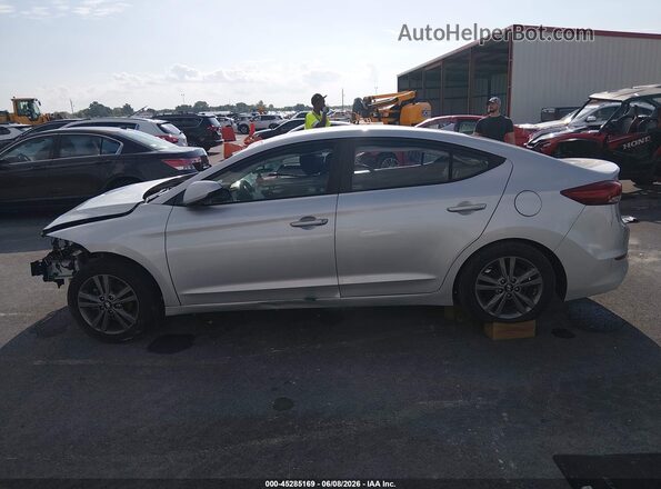 5NPD84LF8JH273662 2018 HYUNDAI ELANTRA Silver 