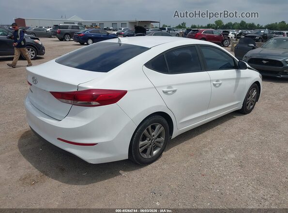 5NPD84LF8JH294334 2018 HYUNDAI ELANTRA White Trasero derecho