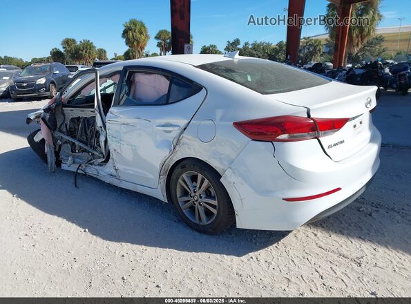 5NPD84LF8JH308555 2018 HYUNDAI ELANTRA White Tył lewy