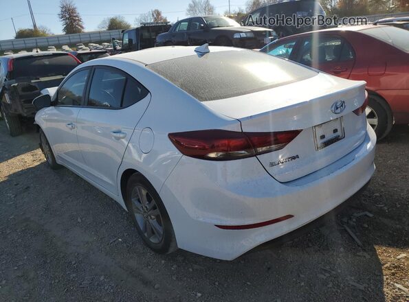 5NPD84LF8JH335531 2018 HYUNDAI ELANTRA Белый Задняя левая четверть
