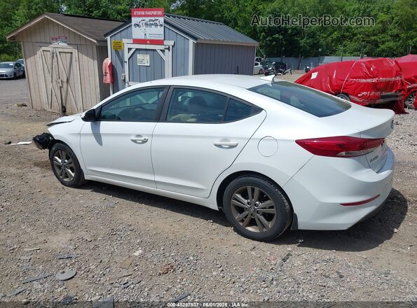 5NPD84LF8JH344861 2018 HYUNDAI ELANTRA White უკანა მარცხენა