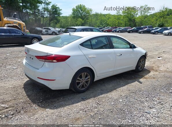 5NPD84LF8JH344861 2018 HYUNDAI ELANTRA White უკანა მარჯვენა