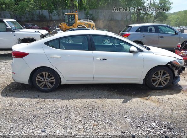 5NPD84LF8JH344861 2018 HYUNDAI ELANTRA White უკანა სალონის ხედი