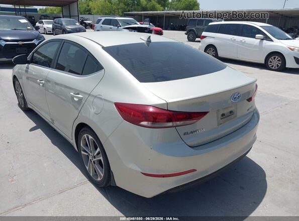 5NPD84LF8JH350448 2018 HYUNDAI ELANTRA Beige Задня ліва чверть