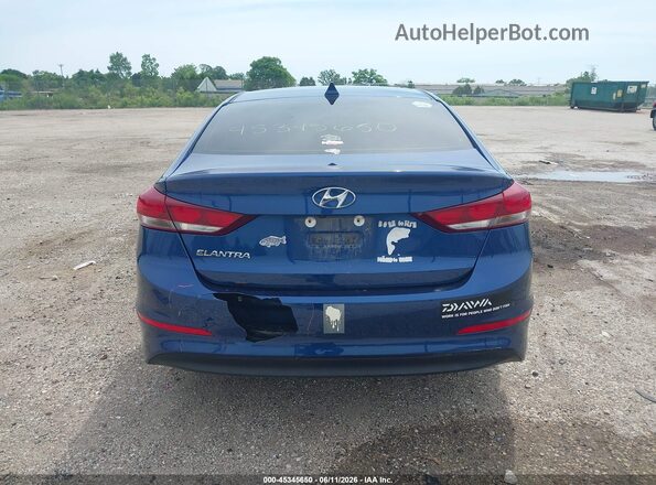 5NPD84LF8JH351907 2018 HYUNDAI ELANTRA Blue 