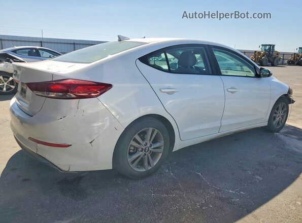 5NPD84LF8JH398919 2018 HYUNDAI ELANTRA White 