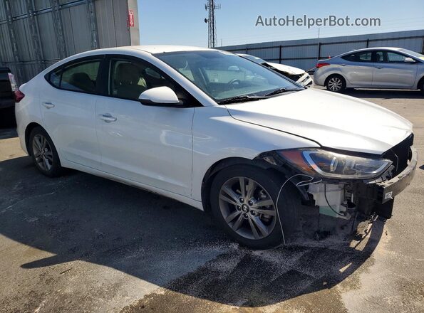 5NPD84LF8JH398919 2018 HYUNDAI ELANTRA White 