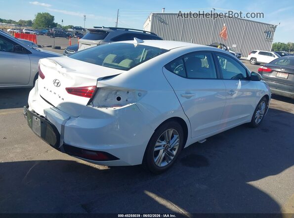 5NPD84LF8KH405109 2019 HYUNDAI ELANTRA White Rear right