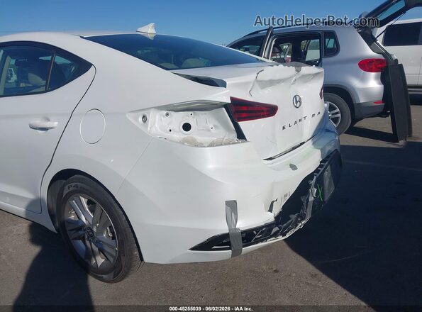 5NPD84LF8KH405109 2019 HYUNDAI ELANTRA White 