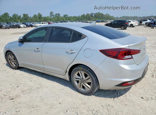 5NPD84LF8KH408088 2019 HYUNDAI ELANTRA Серебряный Задняя левая четверть