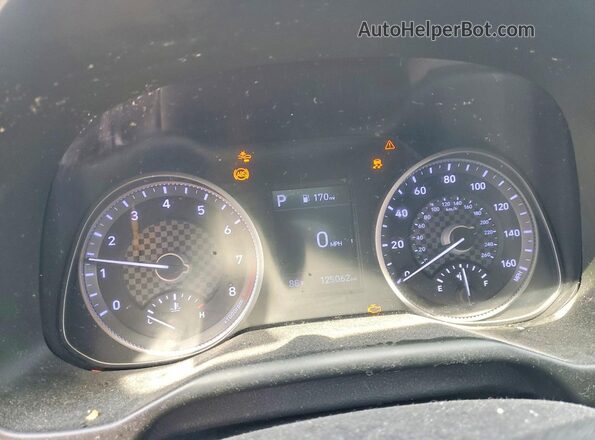 5NPD84LF8KH408088 2019 HYUNDAI ELANTRA Серебряный Вид щитка приборов