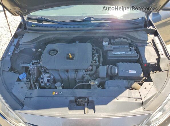 5NPD84LF8KH409368 2019 HYUNDAI ELANTRA Gray უკანა სალონის ხედი
