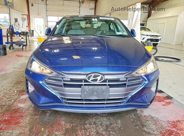 5NPD84LF8KH416224 2019 HYUNDAI ELANTRA Blue 