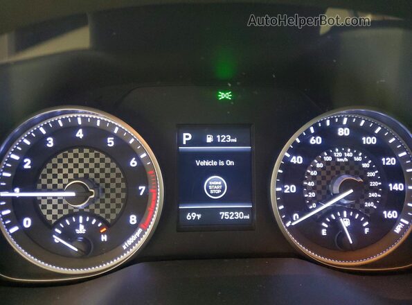 5NPD84LF8KH416224 2019 HYUNDAI ELANTRA Blue 