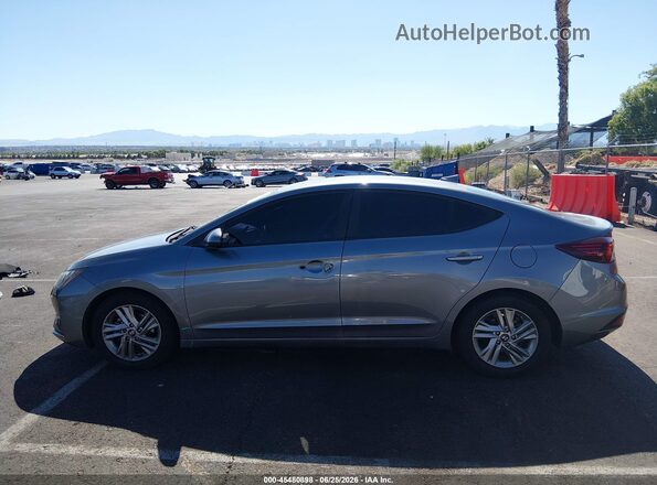 5NPD84LF8KH422492 2019 HYUNDAI ELANTRA Серый Панорамный вид салона 360°