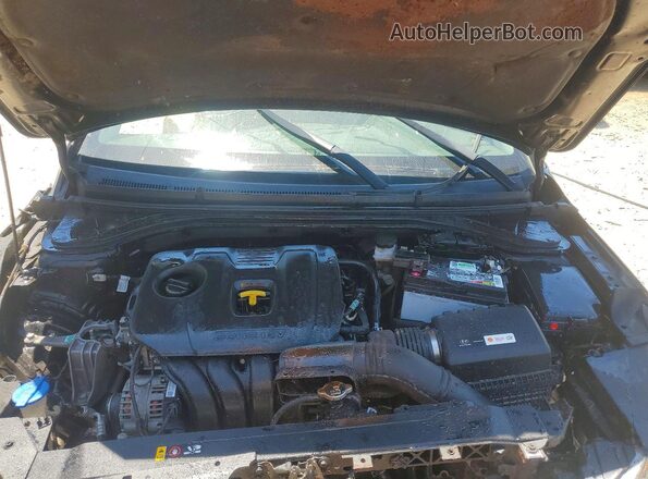 5NPD84LF8KH442757 2019 HYUNDAI ELANTRA Black Вид задньої частини салону