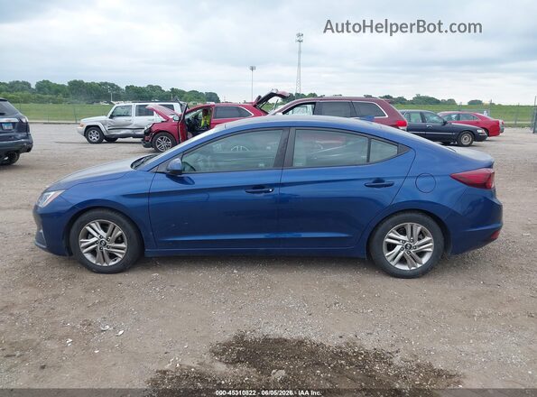 5NPD84LF8KH448428 2019 HYUNDAI ELANTRA Blue 360 interior view