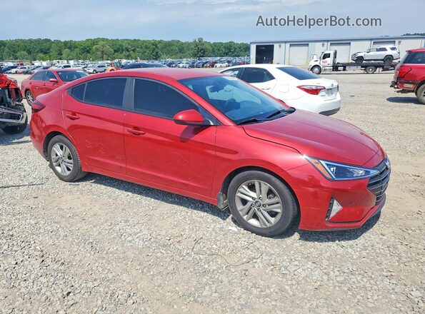 5NPD84LF8KH451197 2019 HYUNDAI ELANTRA Red Front right