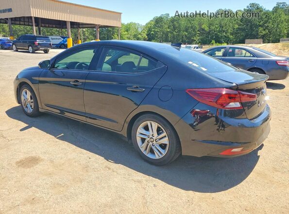 5NPD84LF8KH455069 2019 HYUNDAI ELANTRA Black Trasero izquierdo