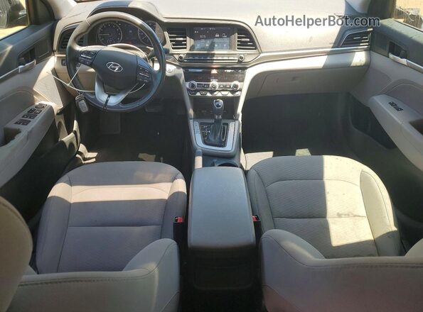 5NPD84LF8KH455069 2019 HYUNDAI ELANTRA Black Vista del salpicadero