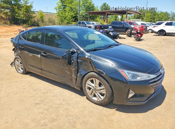 5NPD84LF8KH455069 2019 HYUNDAI ELANTRA Black Delantero derecho