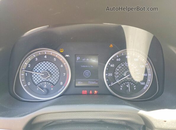 5NPD84LF8KH455069 2019 HYUNDAI ELANTRA Black Vista del cuadro de instrumentos