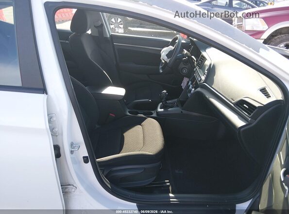 5NPD84LF8KH463897 2019 HYUNDAI ELANTRA White Vista interior delantera